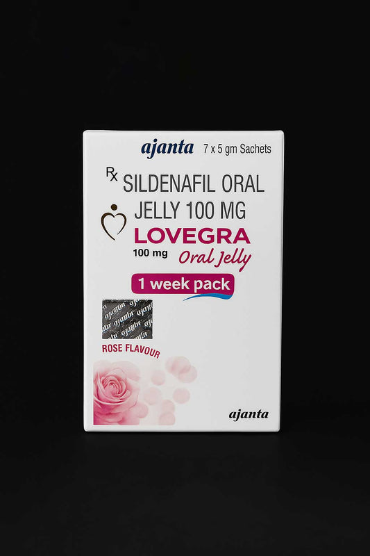 Ajanta Lovegra Jelly | Female Viagra Sildenafil Oral Jelly