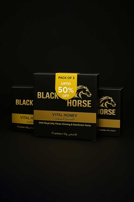 Black Horse Honey Pack of 3 Get Discount